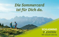 Schladming-Dachstein Sommercard - inklusive beim Urlaub am Bauernhof Haufhof in Haus nahe Schladming