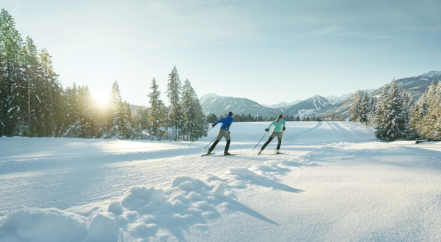 Langlaufen in der Region Schladming-Dachstein und wohnen am Bauernhof Haufhof in ruhiger Lage nahe Schladming in Haus im Ennstal